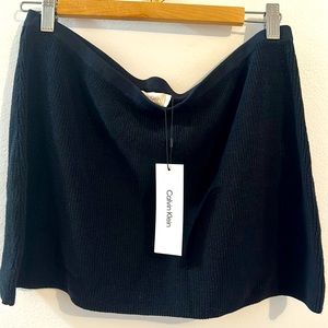 Jennie for CK Black knit miniskirt